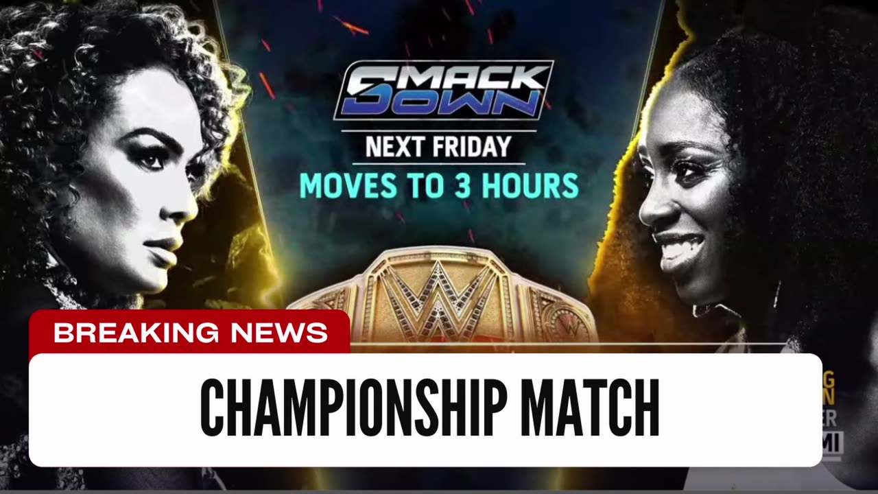 Major Championship Match Announced For SmackDown