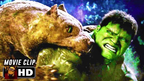 Hulk Vs Mutant Dogs Fight Scene _ HULK (2003) Movie CLIP HD