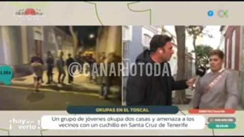 Problems continue with a group of Moroccan squatters in El Toscal (Santa Cruz