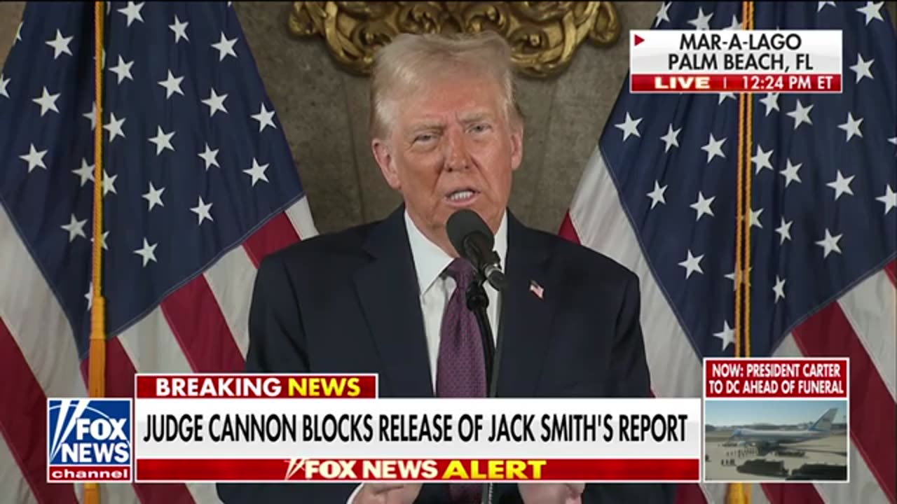 BREAKING: Trump team scores major legal victory in Jack Smith case