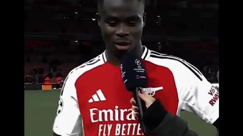 Bukayo Saka the role model