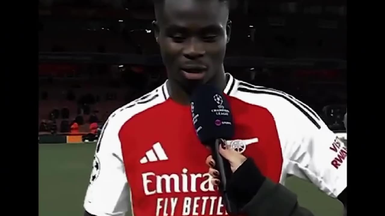 Bukayo Saka the role model