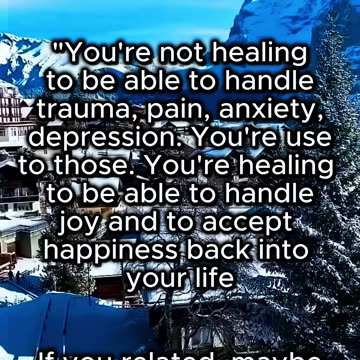 💙 Healing Is About Allowing Happiness Back In 💙
