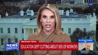 Department of Education reducing staff by 50% | Elizabeth Vargas Reports