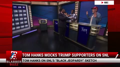 Tom Hanks Mocks Trump Supporters On SNL