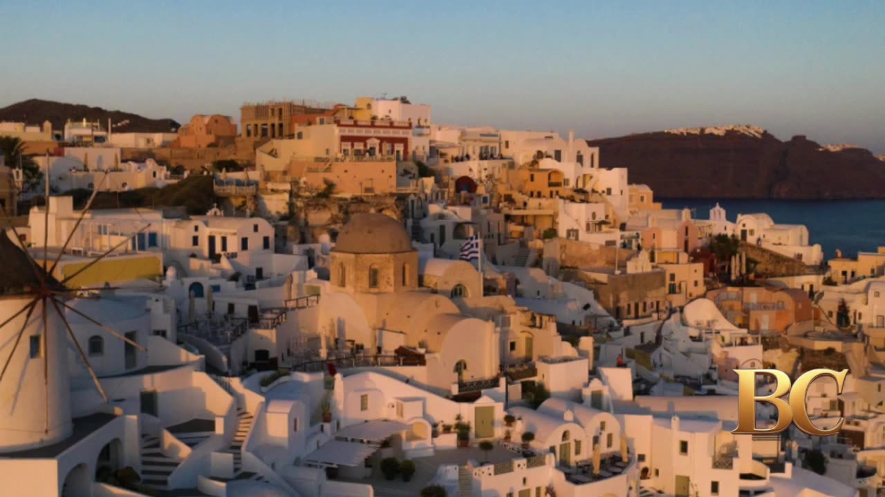 Dozens of earthquakes shake Greek island of Santorini