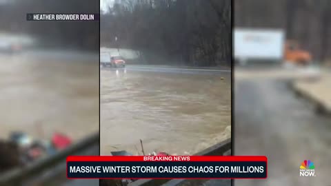 Winter storms cause dangerous conditions for millions of Americans