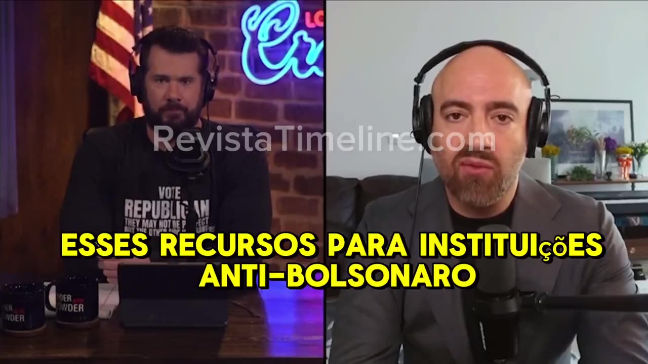 Luís Ernesto Lacombe - Grave denúncia de @MikeBenzCyber em entrevista ao @scrowder.