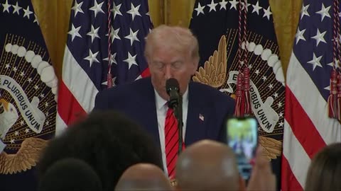 LIVE NOW: President Trump honors Black History Month with a reception at the White House.