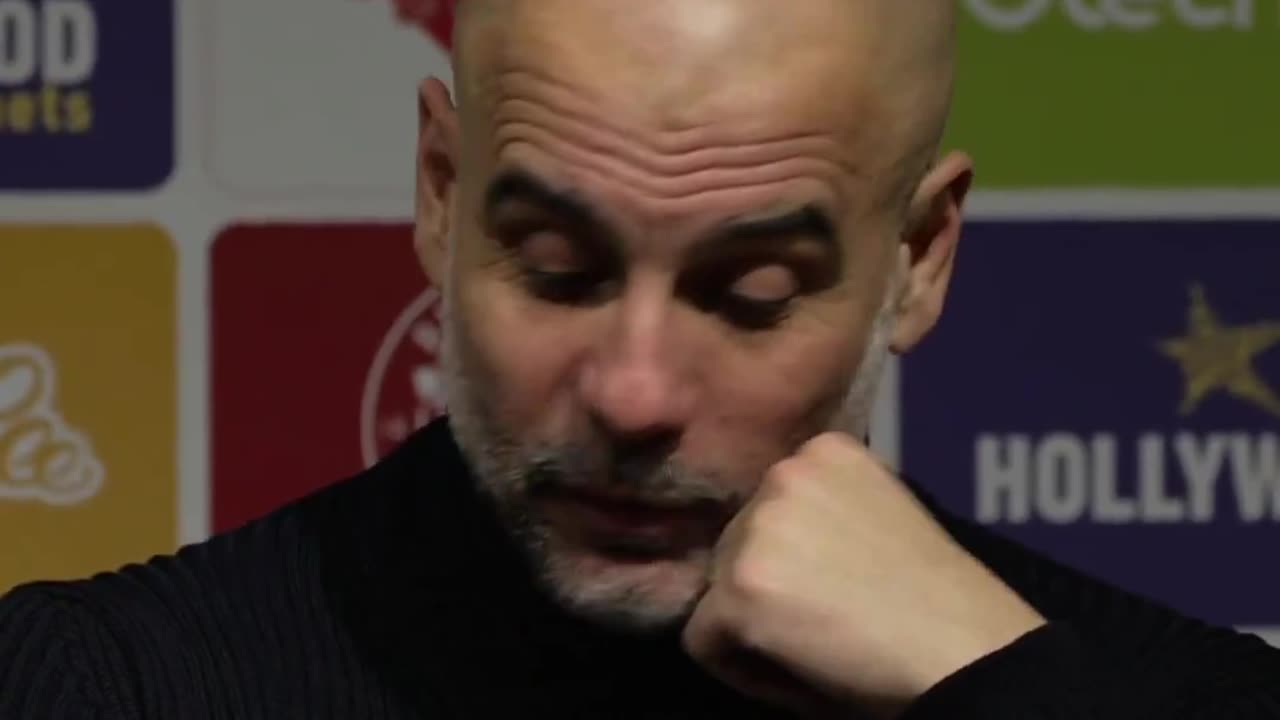 Guardiola explained his on-field discussions with Ortega