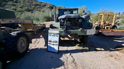 Military Tractors at the boys ranch