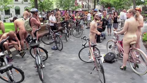 World Naked Bike Ride Montreal