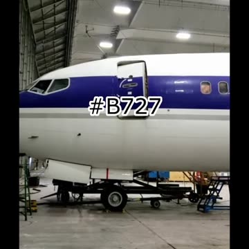 Watch Ancient #B727 Escape Slide Hangar Shooting #Aviation #Flying #AeroArduino