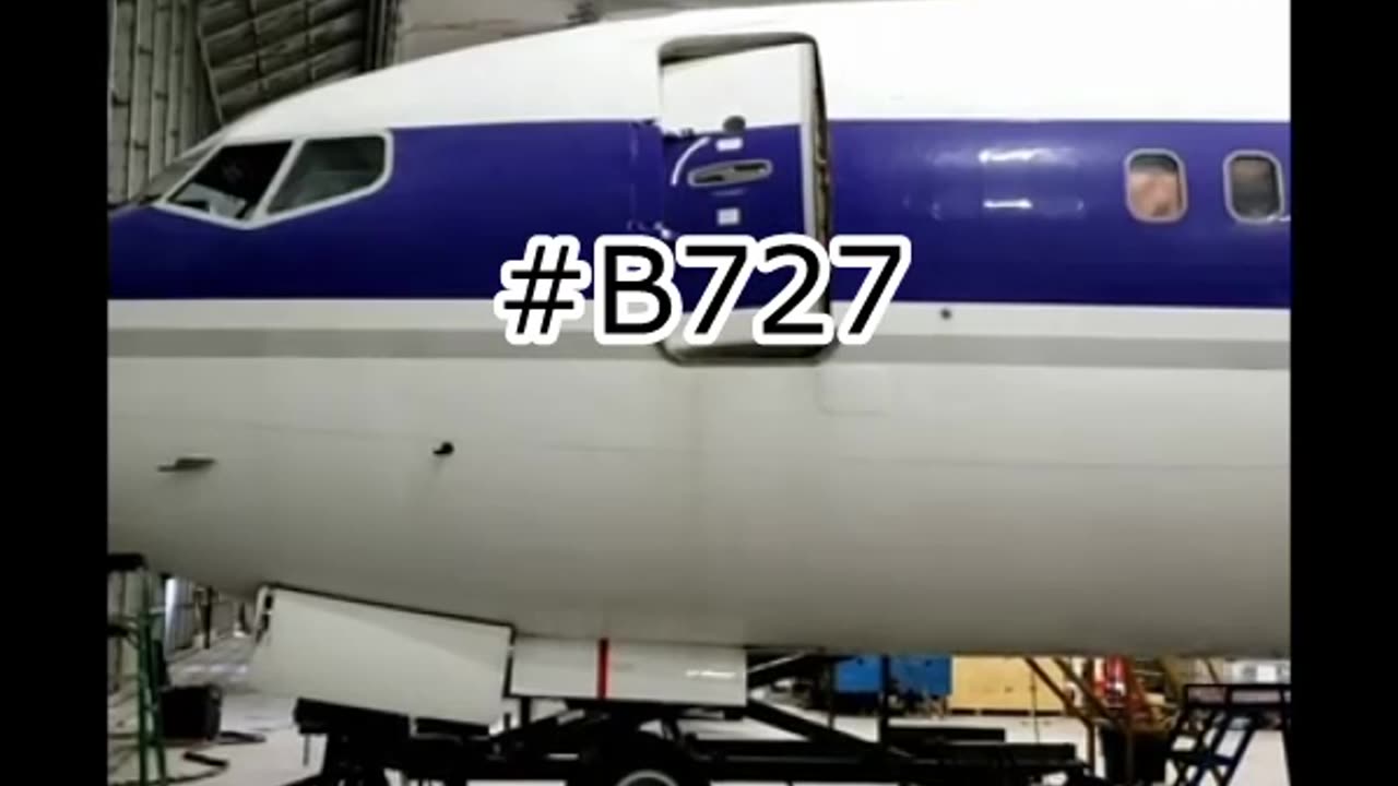 Watch Ancient #B727 Escape Slide Hangar Shooting #Aviation #Flying #AeroArduino