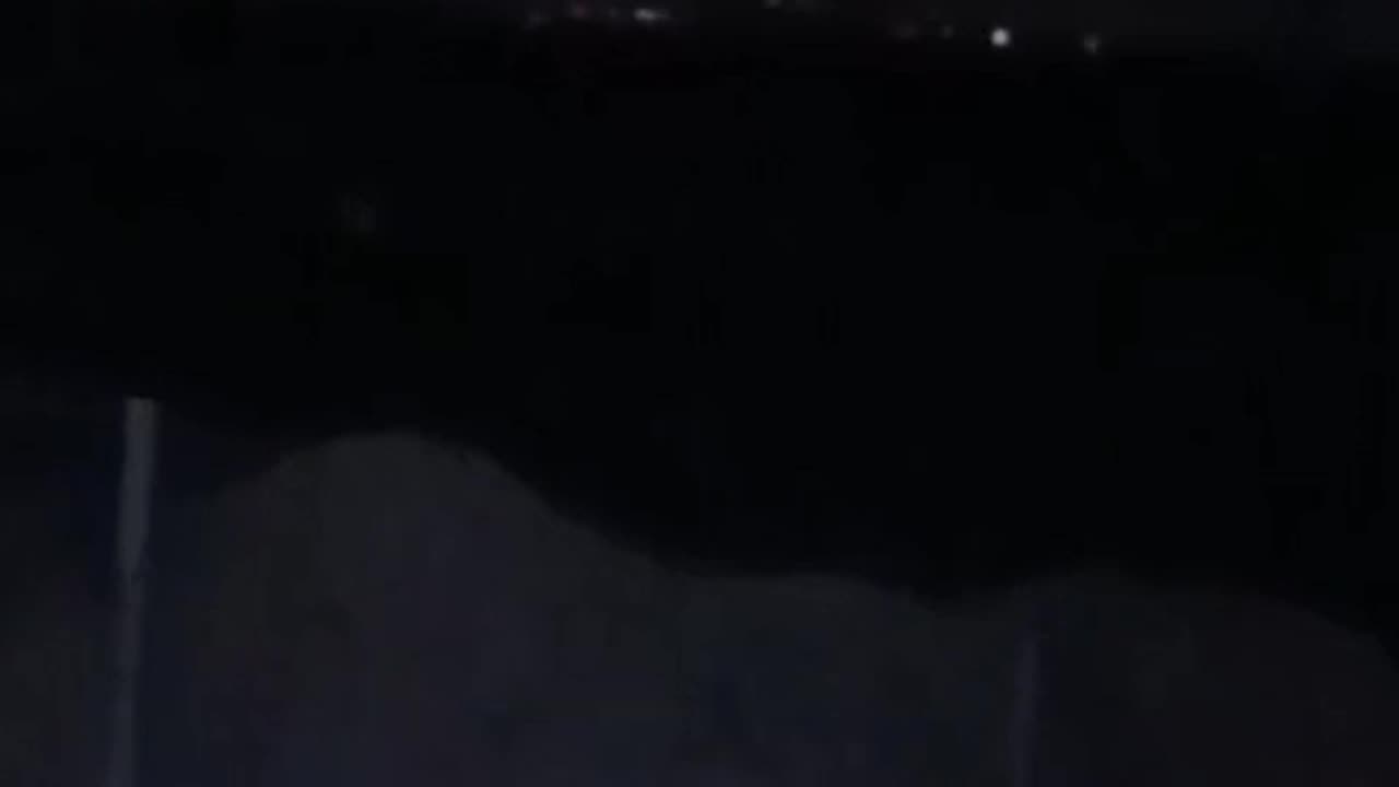 Israeli air defense systems attempting to intercept drones launched from Yemen