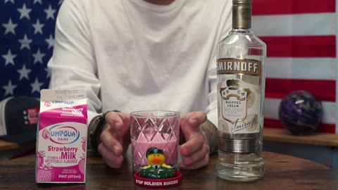 Tommy Judge - Smirnoff Whipped Cream Vodka & Strawberry Milk