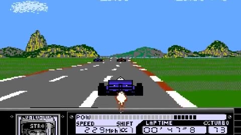 （NES）Al Unser Jr Turbo Racing