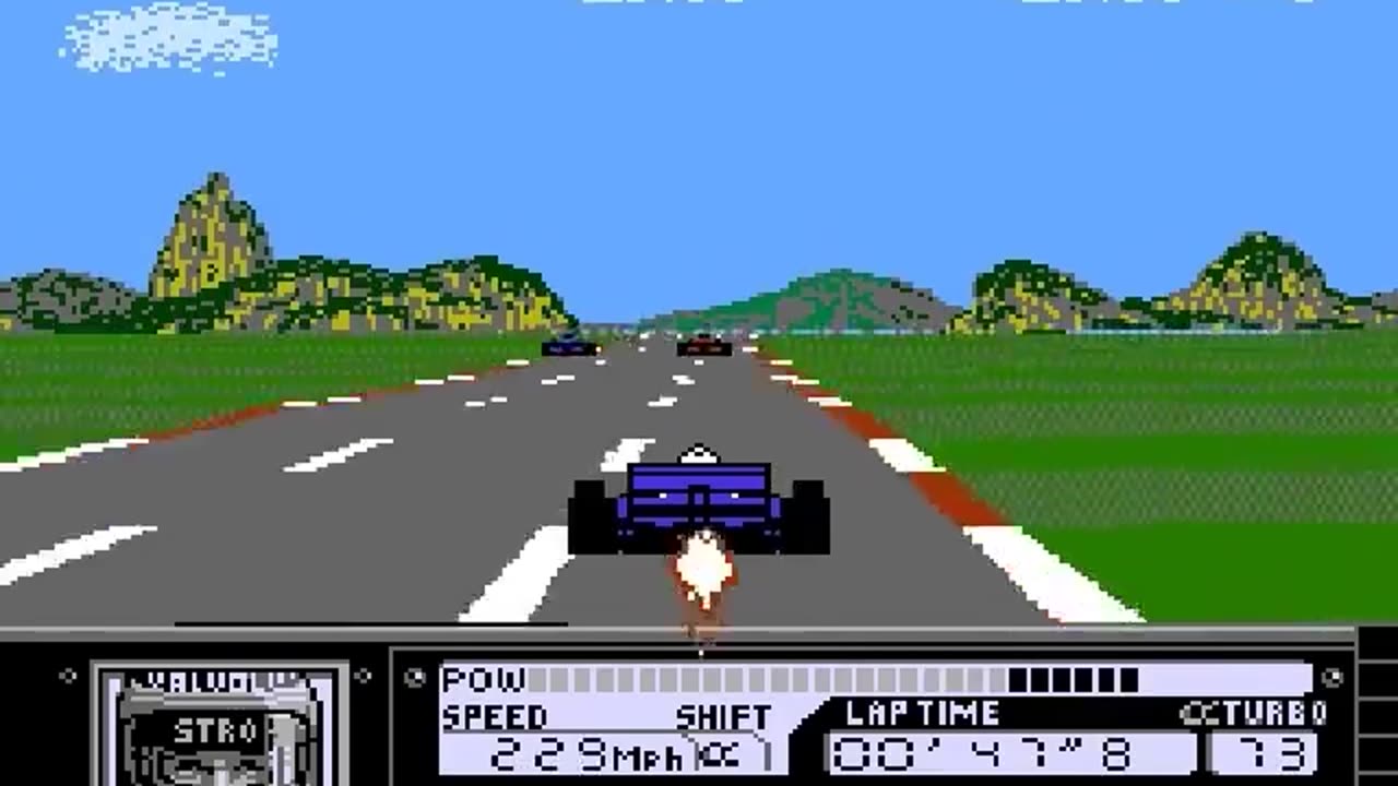 （NES）Al Unser Jr Turbo Racing
