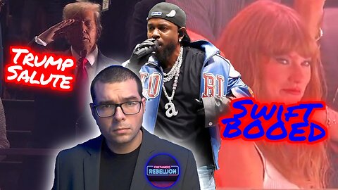 Trump Superbowl Salute, Swift Booed, Diss track halftime show TC 2/10/25