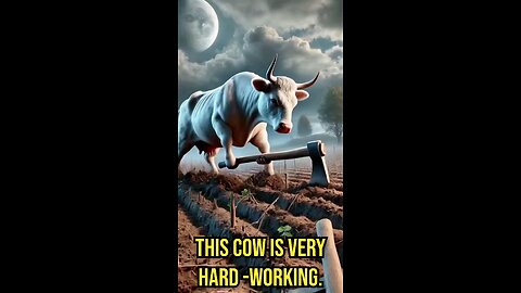 beautiful story of hardworking cow