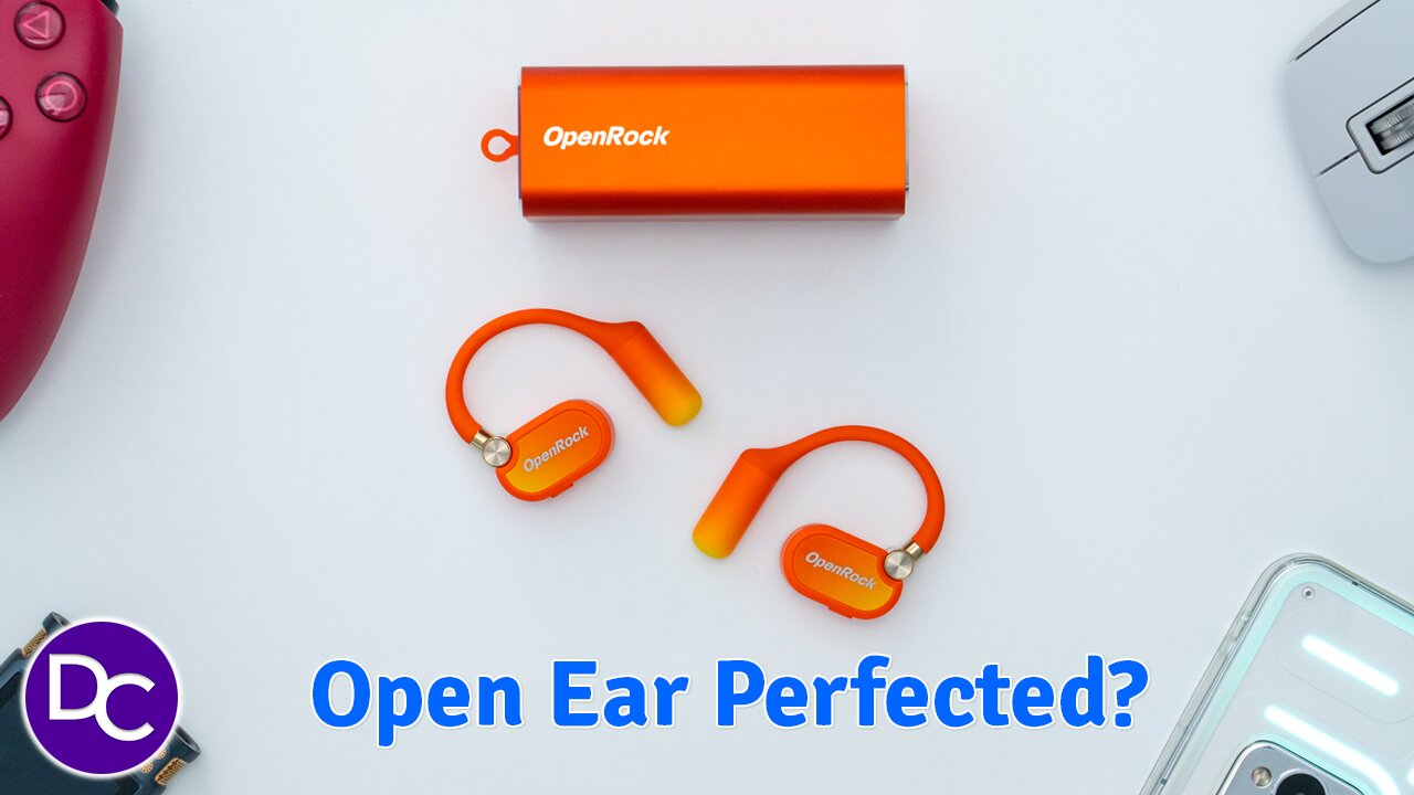 Day Long Battery & Rich Audio! OpenRock X Open-Ear Air Conduction Sport Earbuds