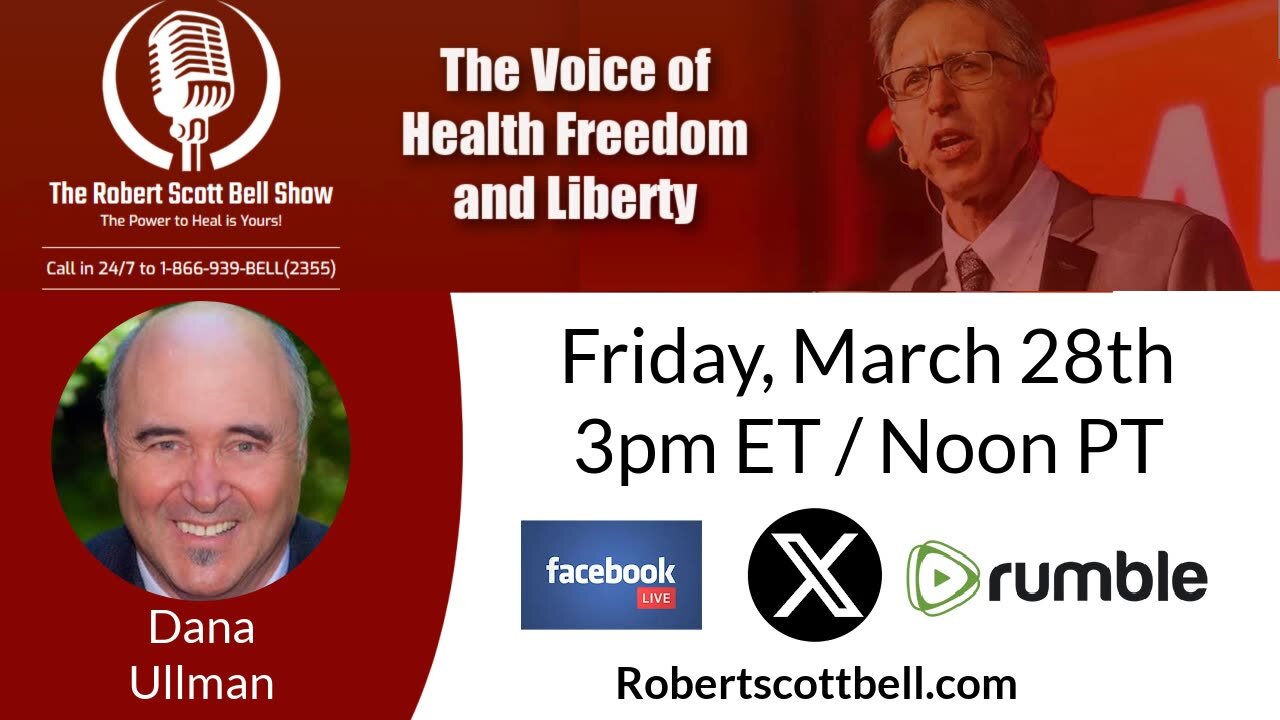 LIVE from the IABDM Conference in Austin Texas! Pharma Monopoliy, Dana Ullman, Homeopathy, Long COVID Struggles, Vaccine Study - The RSB Show 3-28-25