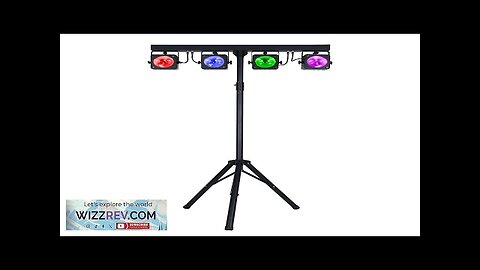 100W Par Light RGB 3-in-1 30W COB Beads Lighting Fieryzeal Stage Light Review