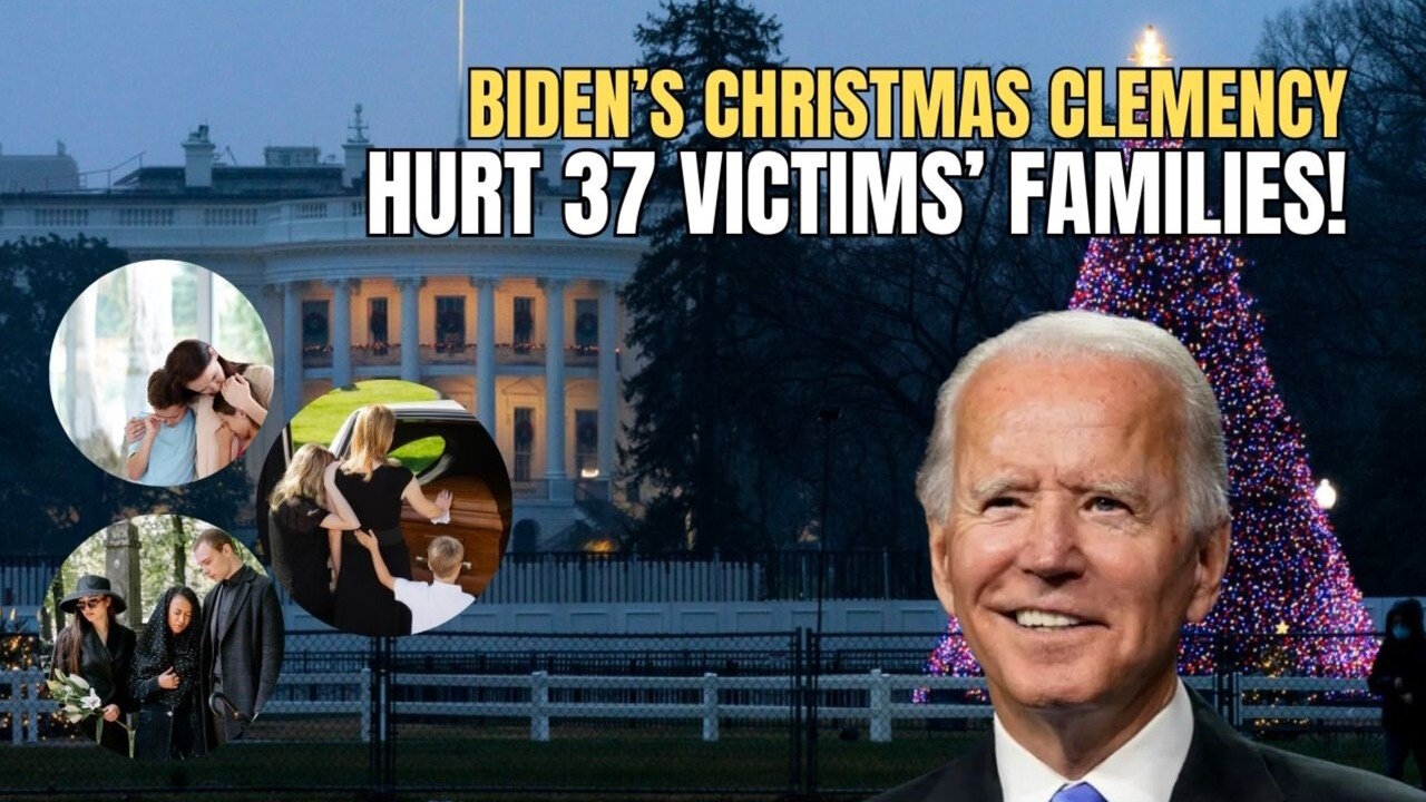 Biden Commutes 37 Death Row Sentences at Christmas & BLAMES Trump