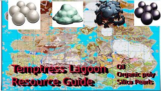 Temptress lagoon Resource Guide Part 1--Oil, Silica Pearls, and Organic poly by the bucket loads
