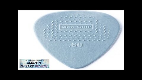 Jim Dunlop Max-Grip® Nylon Standard Light Gray .60mm 12/Player's Review