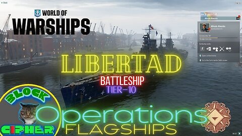 LatAm Battleship Tier-10 LIBERTAD in Flagship Ops. | World of Warships