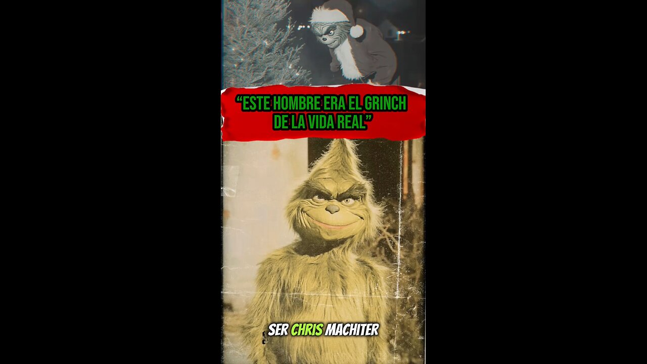 LA HISTORIA del VERDADERO GRINCH 😨 *La verdad *