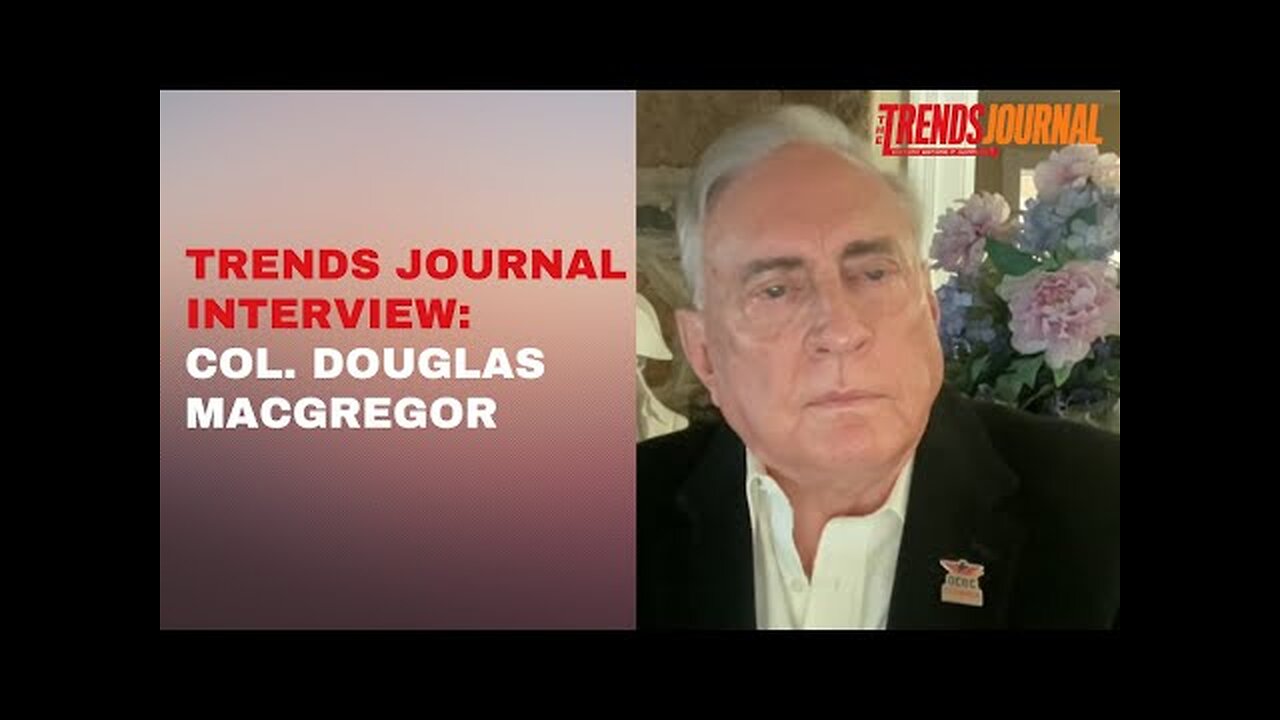 COL. DOUGLAS MACGREGOR ON THE FUTURE OF THE DEFENSE DEPARTMENT, GREENLAND, AND GAZA CEASEFIRE