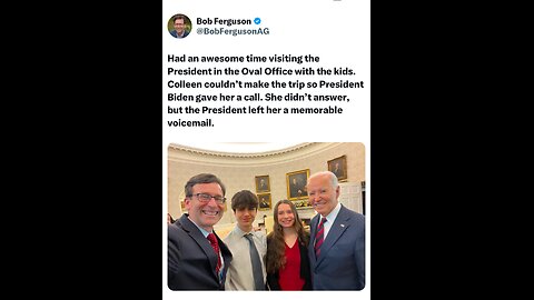 Governor-Elect Bob Ferguson visits White House