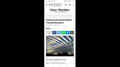 Chemtrails sind STAATLICH BEAUFTRAGTE VORSÄTZLICHE KÖRPERVERLETZUNG UND GGF MIT TODESFOLGE!