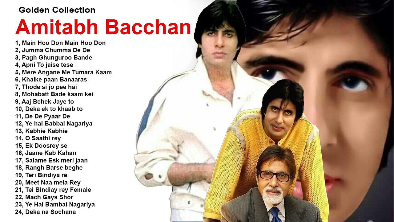 Amitabh Bachchan's 90s Evergreen Melodies Part 1