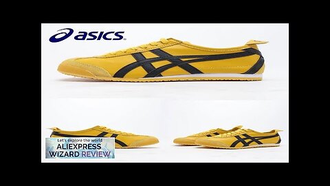 Classic Original Asics Onitsuka Tiger MEXICO 66 with shoelace Shoes Cushion Asics Review