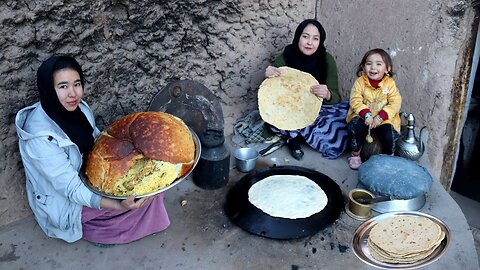 Exploring to primitive Rural life in Mountain village of Afghanistan