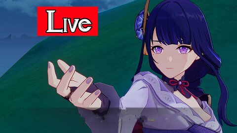 Live de Genshin Imapact = ao vivo jogando Genshin