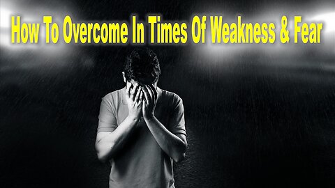 How To Overcome In Times Of Weakness & Fear - John 3:16 C.M. Sunday Service LIVE Stream 2/9/2024