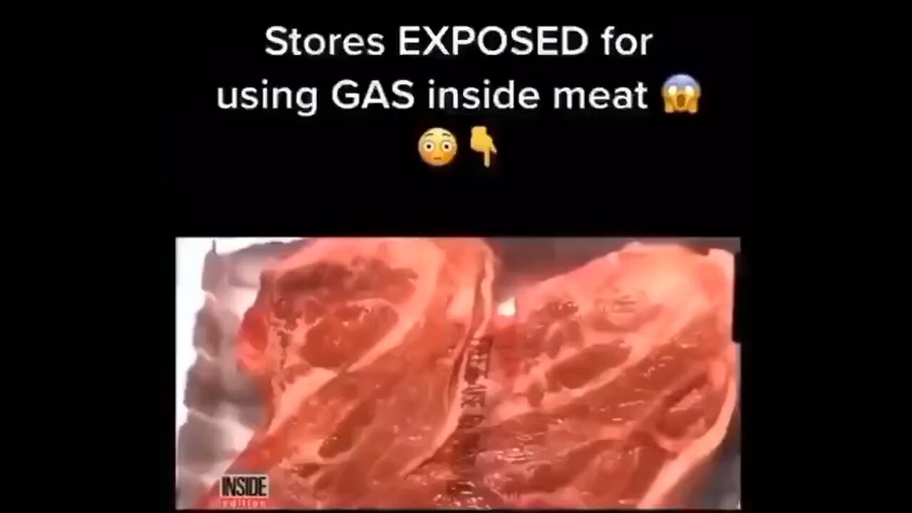 YOUR MEAT IS WRAPPED IN GAS