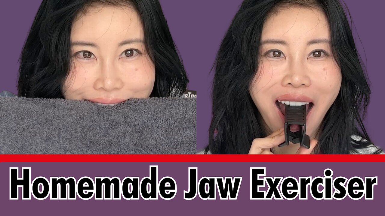 Homemade Jaw Exerciser