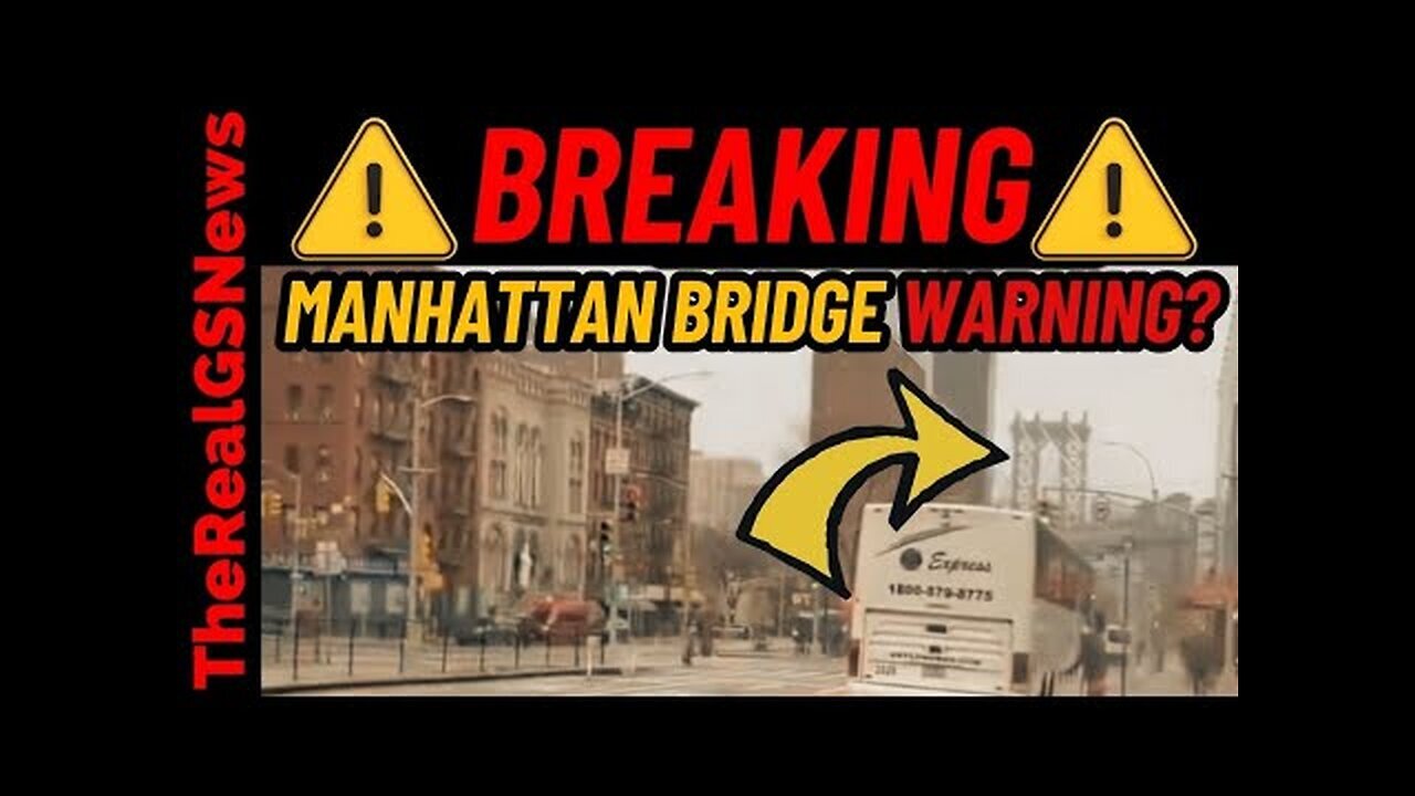 ⚠️ EMERGENCY ALERT!! Manhattan BRIDGE - Pope ALERT | These Events Will Impact Us Directly...