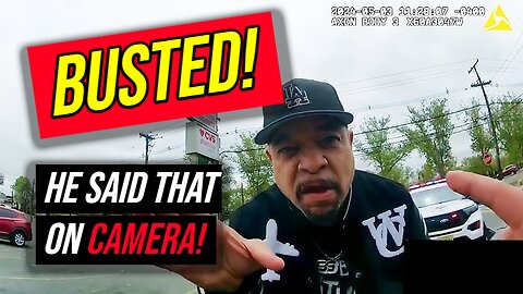 Ice-T Clashes with Police During Traffic Stop in New Jersey: Heated Bodycam Footage Goes Viral
