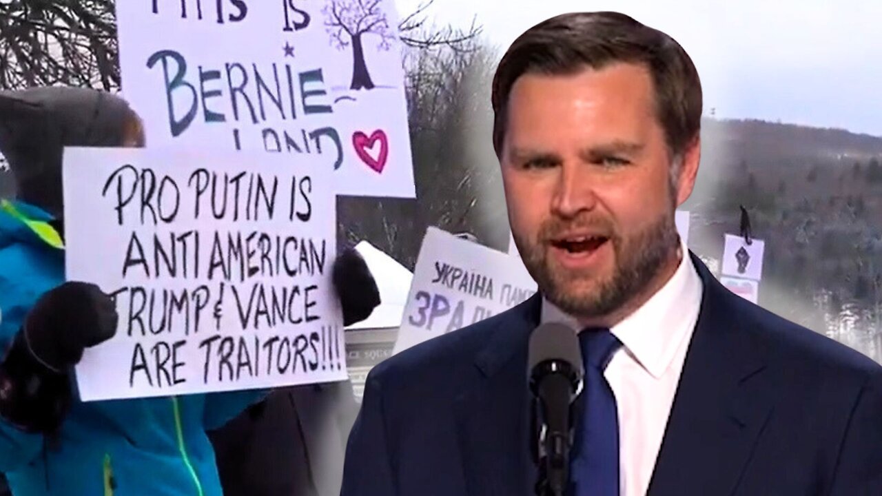 JD Vance Faces Protests for SMACKING Zelenskyy