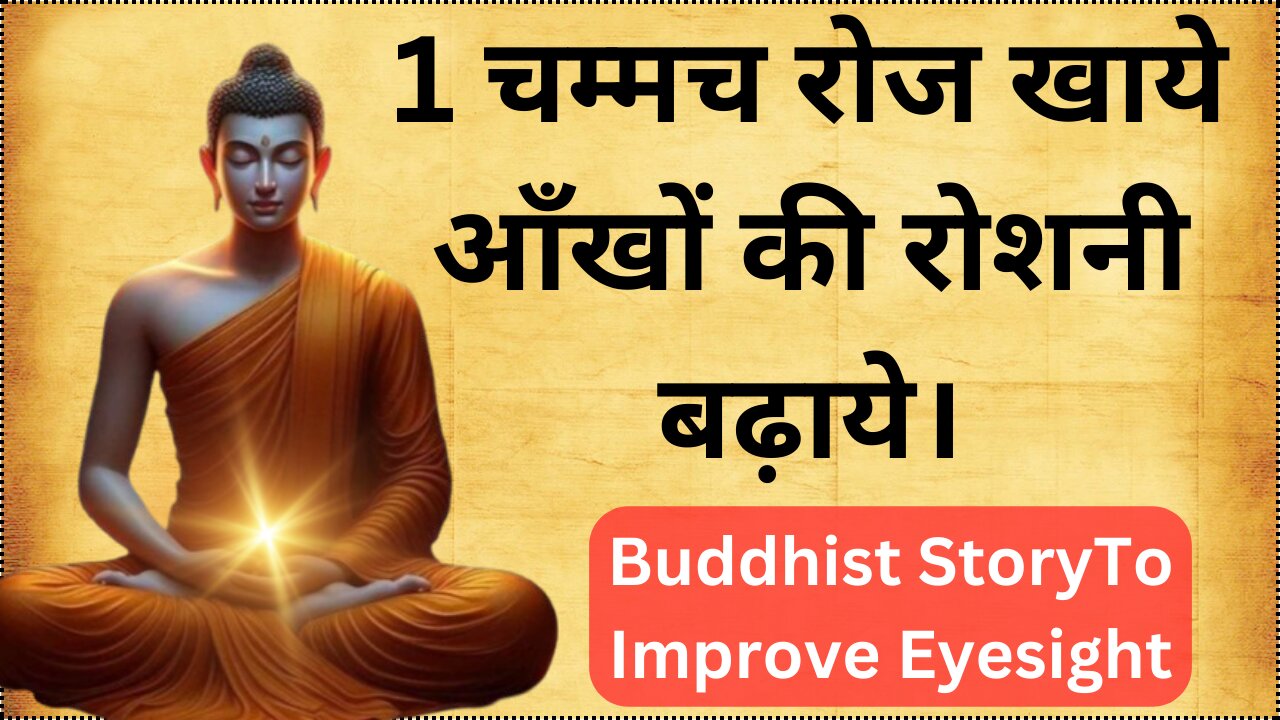 1 चम्मच रोज खाये आँखों की रोशनी बढ़ाये। Buddhist StoryTo Improve Eyesight