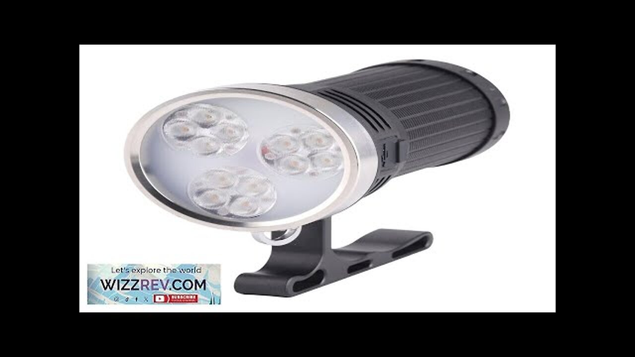 Convoy 3X21E 519A High Performance LED Flashlight 12000 Lumens Rechargeable by 21700 Review