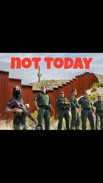 BREAKING:THIS JUST HAPPENED BETWEEN BORDER PATROL AND MEXICAN CARTEL