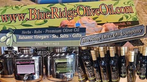 BLUE RIDGE OLIVE OIL COMPANY REVIEW & TASTING! SEE THE FLAVORS! CAN ORDER ONLINE!