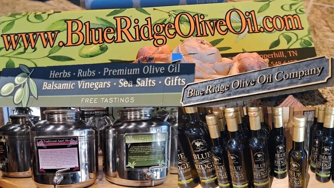 BLUE RIDGE OLIVE OIL COMPANY REVIEW & TASTING! SEE THE FLAVORS! CAN ORDER ONLINE!